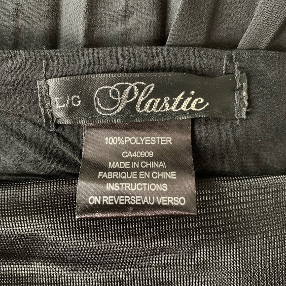 Played Sheer Maxi Skirt with mini skirt lining - Picture 3 of 3